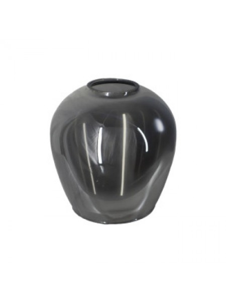 Füme Renk Uzun Avize Camı - E27 Uyumlu Yedek Avize Camı