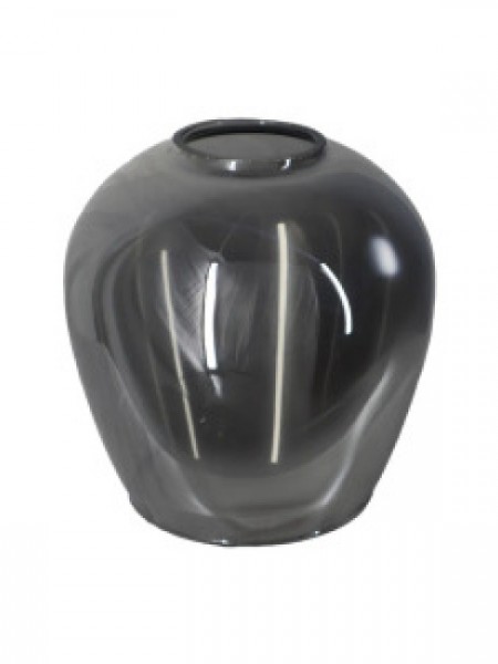 Füme Renk Uzun Avize Camı - E27 Uyumlu Yedek Avize Camı