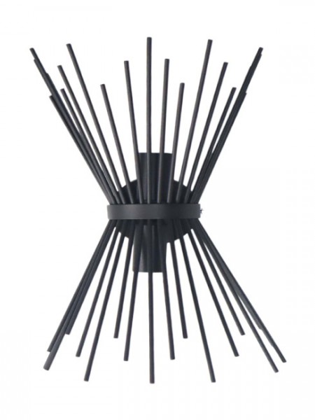 Kirpi Siyah 2'li Aplik