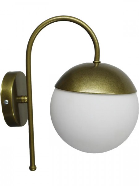 Arya Eskitme Bal Camlı Aplik - Kaliteli Modern Metal Aplik