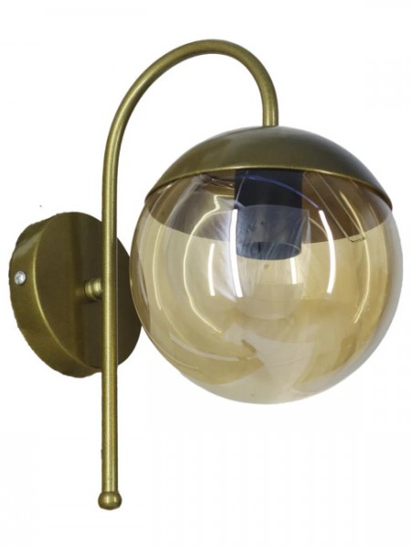 Arya Eskitme Beyaz Camlı Aplik - Kaliteli Modern Metal Aplik