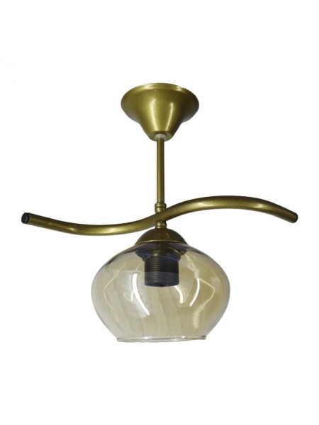 Fuji Eskitme Tekli Bal Yatsı Camlı Avize