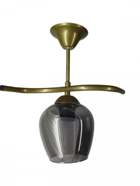 Fuji Eskitme Tekli Füme Camlı Avize