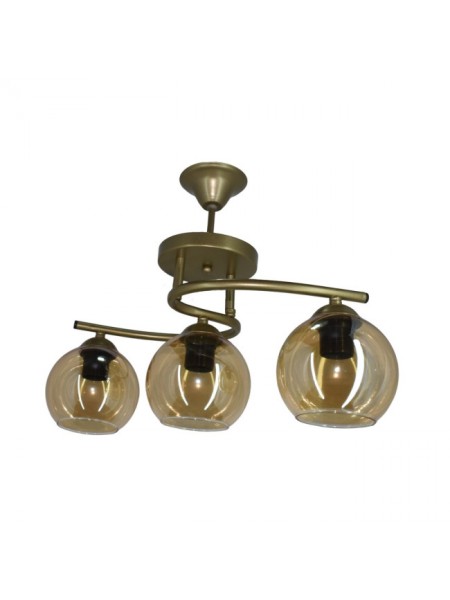 Fuji Eskitme 3'lü Bal Camlı Avize