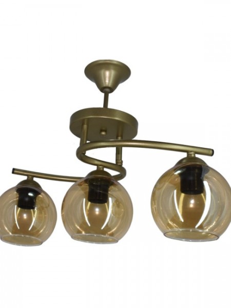 Fuji Eskitme 3'lü Bal Camlı Avize