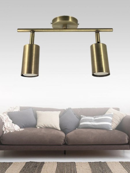 Lüks Spot Eskitme 2'li Avize