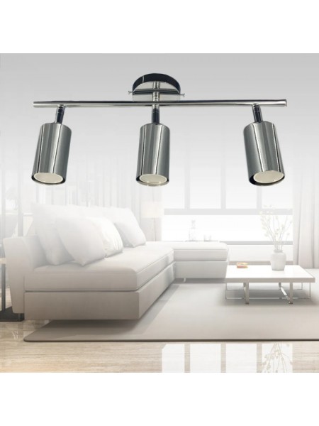 Lüks Spot Krom 3'lü Avize